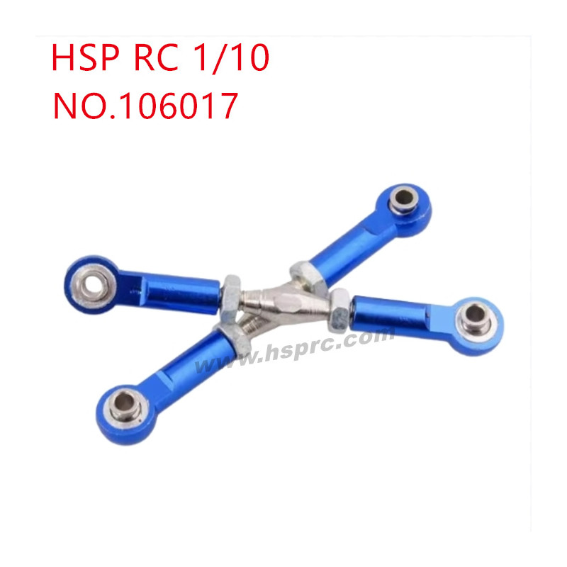 HSP 1/10 RC Car Upgrade Parts Steering link 106017 drak blue HSP 1/10 RC Car Upgrade Parts Steering link 106017 drak blue