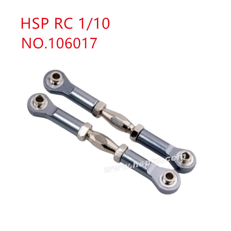HSP 1/10 RC Car Upgrade Parts Steering link 106017 grey HSP 1/10 RC Car Upgrade Parts Steering link 106017 grey