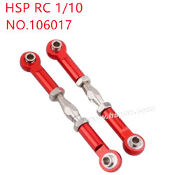HSP 1/10 RC Car Upgrade Parts Steering link 106017 red