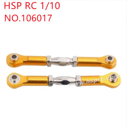 HSP 1/10 RC Car Upgrade Parts Steering link 106017 yellow
