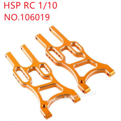 HSP 1/10 RC Car Upgrade Parts Front hem arm 106019 yellow