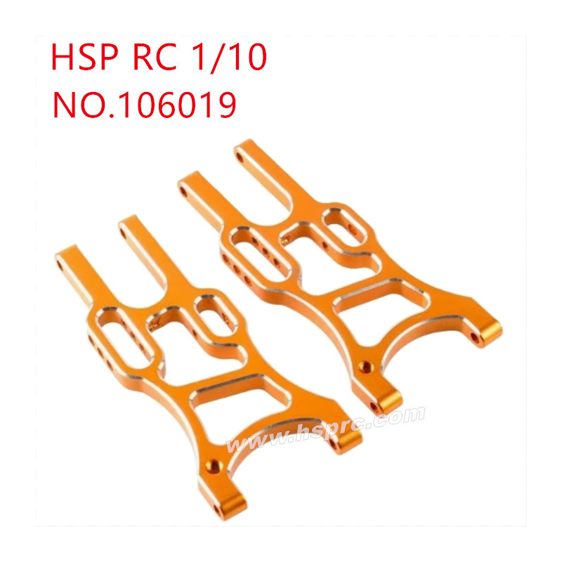 HSP 1/10 RC Car Upgrade Parts Front hem arm 106019 yellow