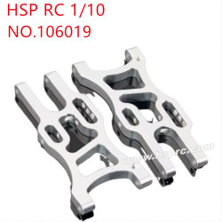 HSP 1/10 RC Car Upgrade Parts Front hem arm 106019 silver