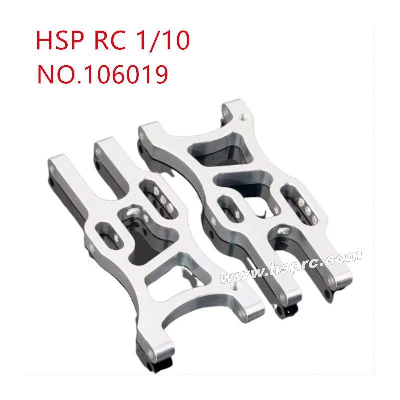 HSP 1/10 RC Car Upgrade Parts Front hem arm 106019 silver