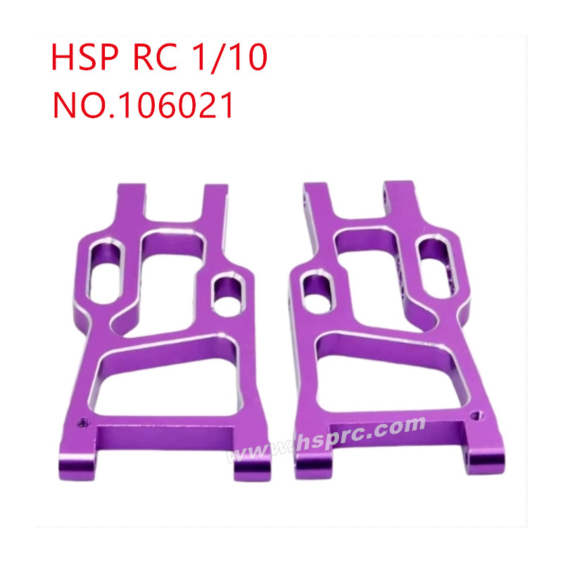 HSP 1/10 94105 94106 94107 Upgrade Parts Rear hem arm 106021 purple