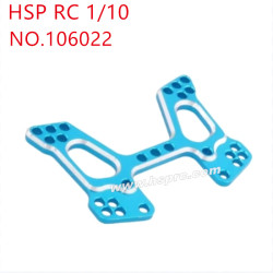HSP 1/10 94105 94106 94107 Upgrade Parts Front damper plate 106022 blue