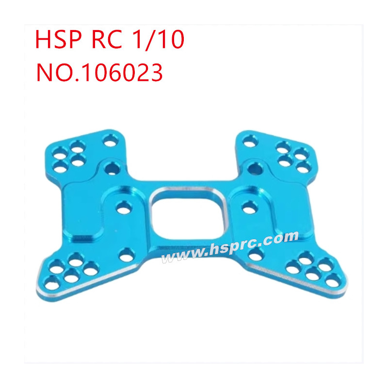 HSP 1/10 94105 94106 94107 Upgrade Parts Rear damper plate 106023 blue