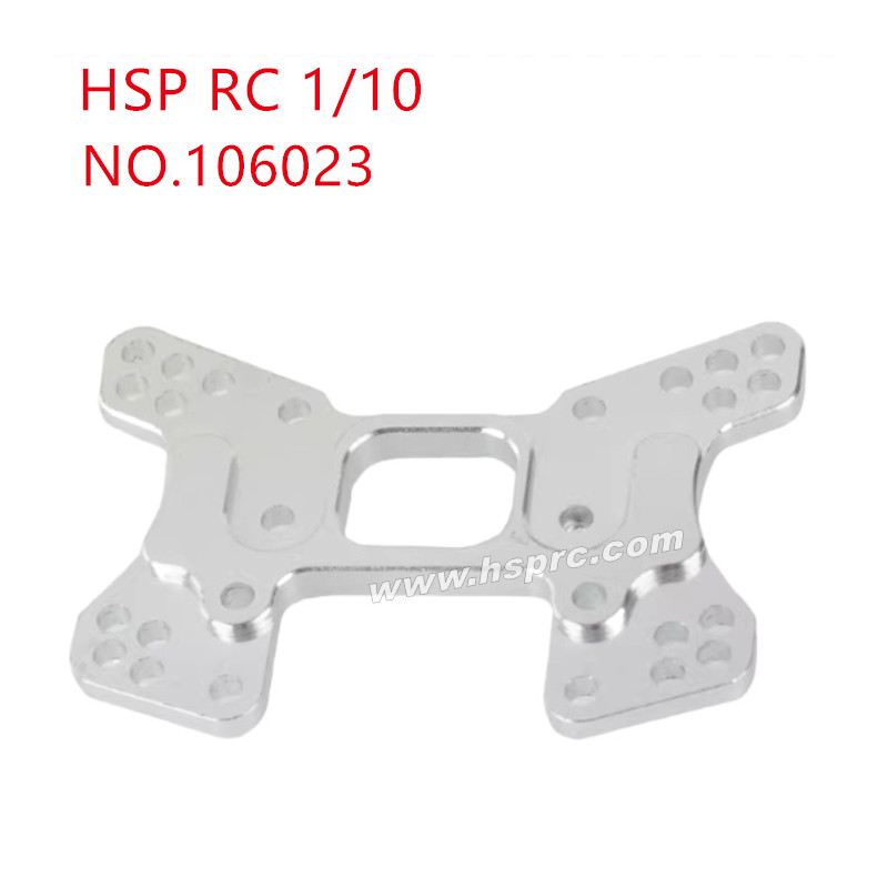 HSP 1/10 94105 94106 94107 Upgrade Parts Rear damper plate 106023 silver