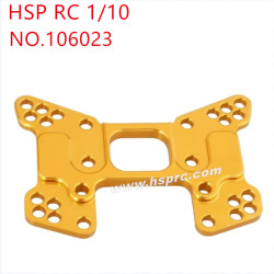 HSP 1/10 94105 94106 94107 Upgrade Parts Rear damper plate 106023 yellow