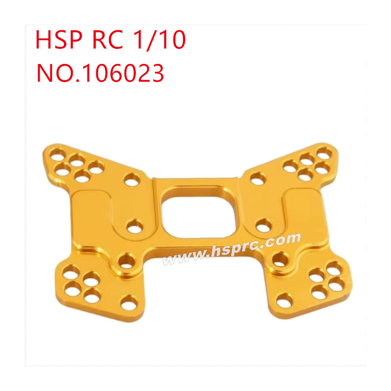 HSP 1/10 94105 94106 94107 Upgrade Parts Rear damper plate 106023 yellow