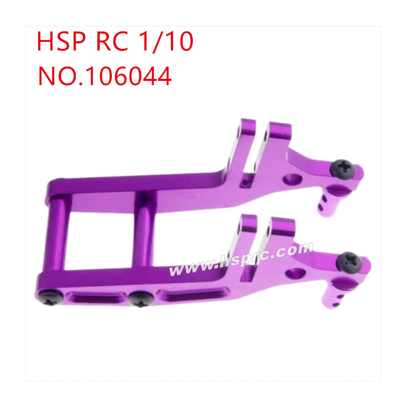 HSP 1/10 94105 94106 94120 Upgrade Parts Tail bracket 106044 purple HSP 1/10 94105 94106 94120 Upgrade Parts Tail bracket 106044 purple