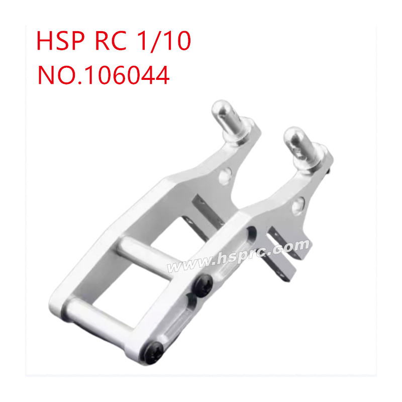 HSP 1/10 94105 94106 94120 Upgrade Parts Tail bracket 106044 silver HSP 1/10 94105 94106 94120 Upgrade Parts Tail bracket 106044 silver