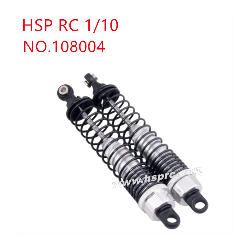 HSP 1/10 94105 94106 94166 Upgrade Parts Aluminum alloy shock absorber 108004 silver