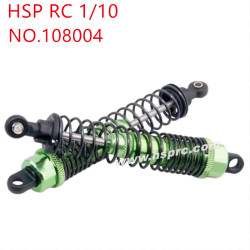 HSP 1/10 94105 94106 94166 Upgrade Parts Aluminum alloy shock absorber 108004 green