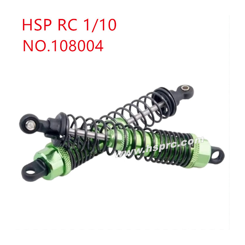 HSP 1/10 94105 94106 94166 Upgrade Parts Aluminum alloy shock absorber 108004 green