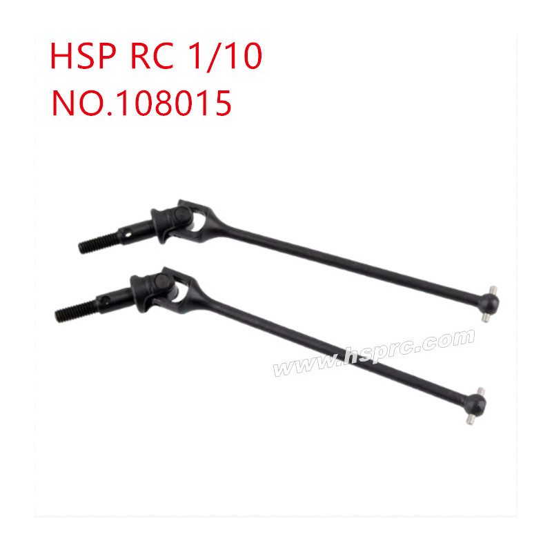 HSP 1/10 94111 94108 Upgrade Parts CVD universal drive shaft 108015 black