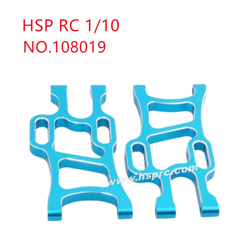 HSP 1/10 94111 94108 Upgrade Parts Front hem arm 108019 blue HSP 1/10 94111 94108 Upgrade Parts Front hem arm 108019 blue