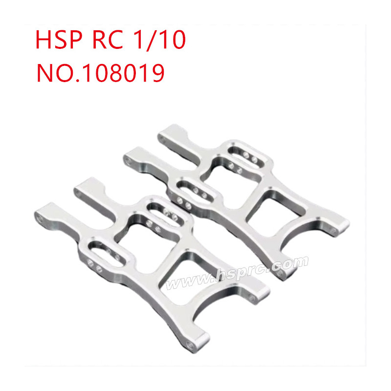 HSP 1/10 94111 94108 Upgrade Parts Front hem arm 108019 silver HSP 1/10 94111 94108 Upgrade Parts Front hem arm 108019 silver