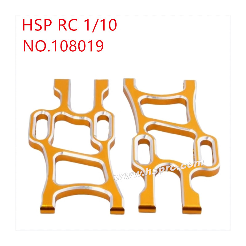 HSP 1/10 94111 94108 Upgrade Parts Front hem arm 108019 yellow HSP 1/10 94111 94108 Upgrade Parts Front hem arm 108019 yellow