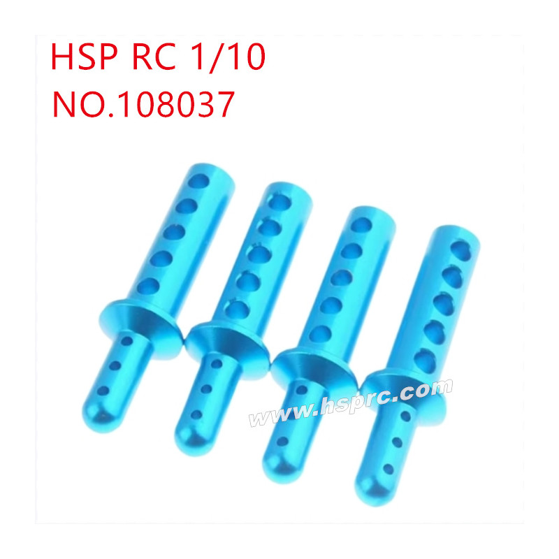 HSP 1/10 94111 94108 94109 Upgrade Parts Shell column 108037 blue