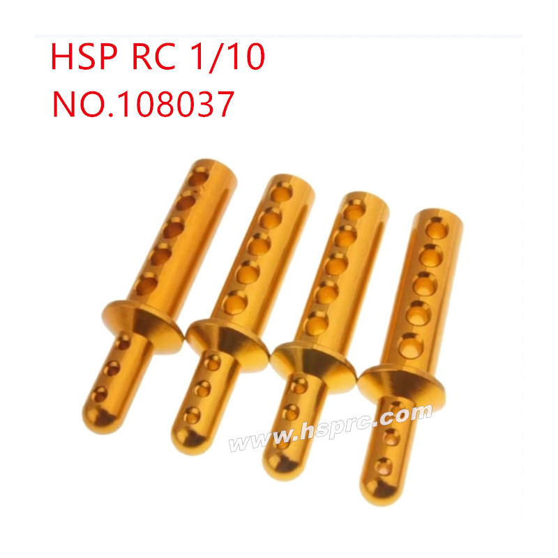 HSP 1/10 94111 94108 94109 Upgrade Parts Shell column 108037 yellow