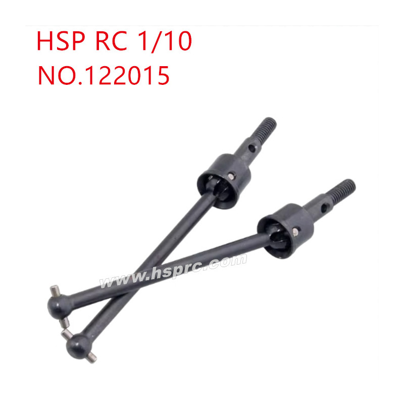 HSP 1/10 94122 94188 Upgrade Parts CVD universal drive shaft 122015 black