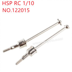HSP 1/10 94122 94188 Upgrade Parts CVD universal drive shaft 122015 silver