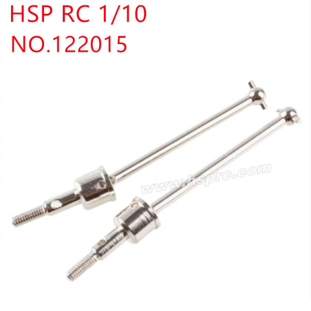 HSP 1/10 94122 94188 Upgrade Parts CVD universal drive shaft 122015 silver