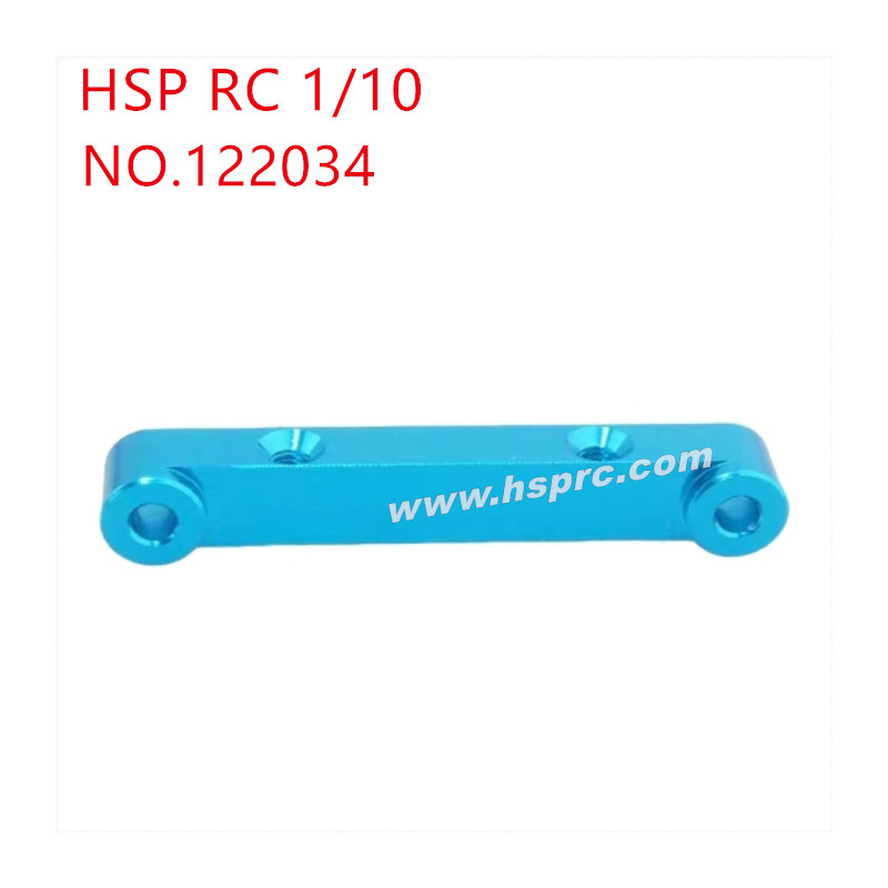HSP 1/10 94122 Upgrade Parts Rear hem arm retaining block 122034 blue