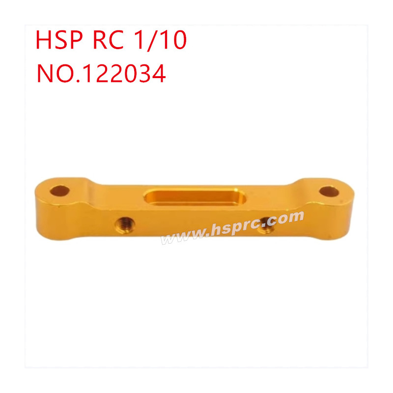 HSP 1/10 94122 Upgrade Parts Rear hem arm retaining block 122034 yellow