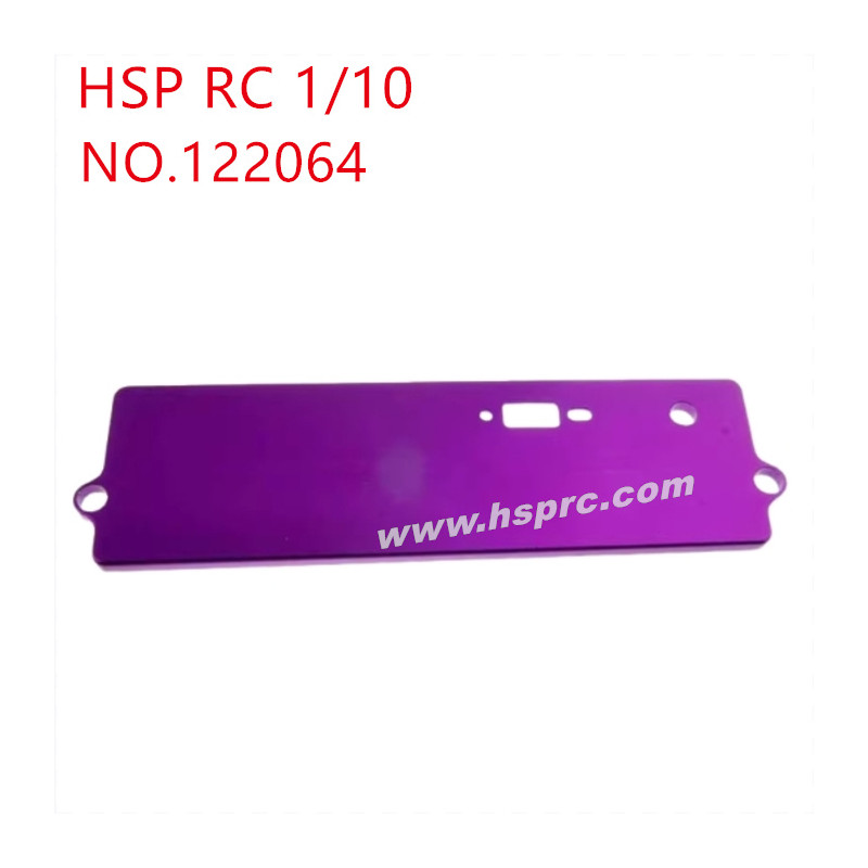 HSP 1/10 94122 Upgrade Parts Battery box cover 122064 purple