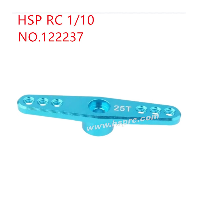 HSP 1/10 RC Car Upgrade Parts Steering gear arm 122237 blue