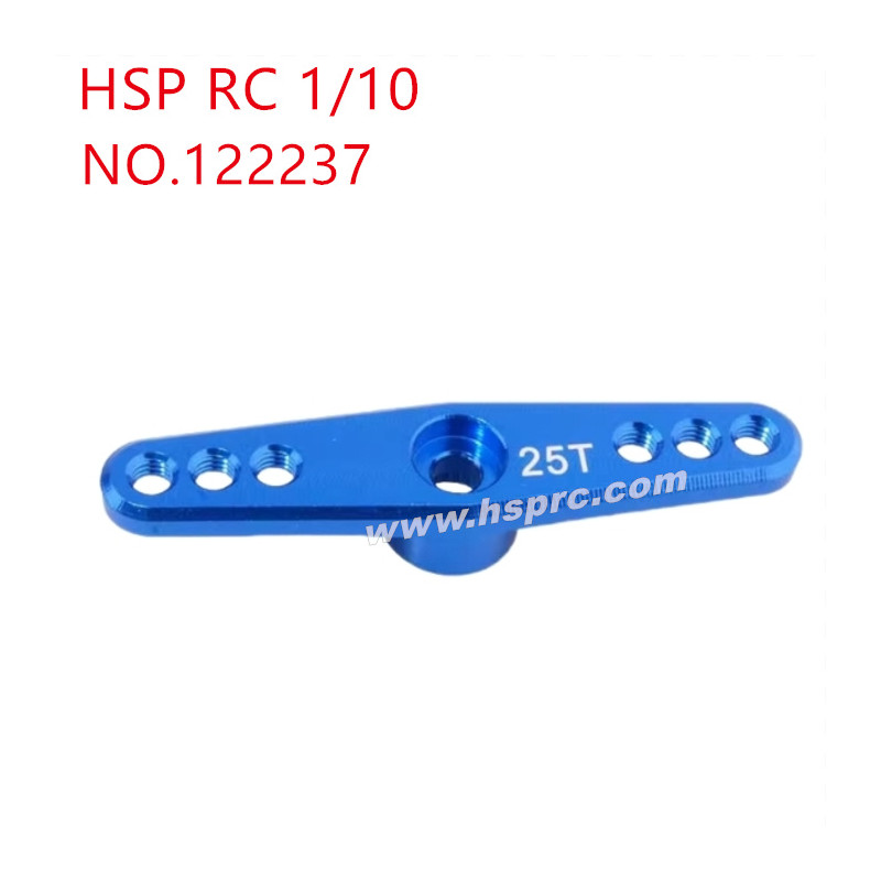 HSP 1/10 RC Car Upgrade Parts Steering gear arm 122237 drak blue