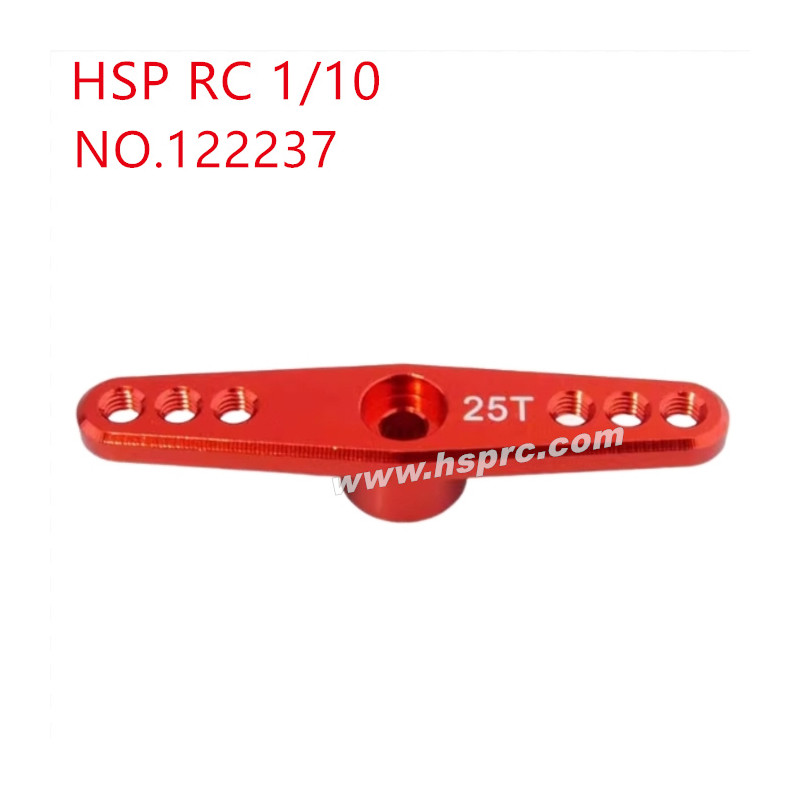 HSP 1/10 RC Car Upgrade Parts Steering gear arm 122237 red