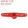 HSP 1/10 RC Car Upgrade Parts Steering gear arm 122237 red
