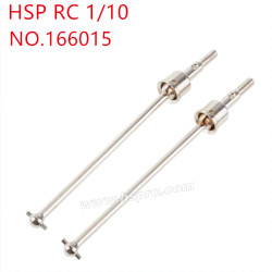 HSP 1/10 94166 94155 Upgrade Parts CVD universal drive shaft 166015 silver