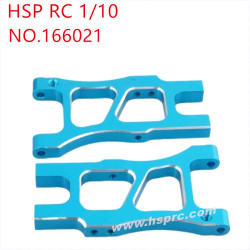 HSP 1/10 94166 94155 Upgrade Parts Back hem arm 166021 blue