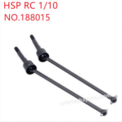 HSP 1/10 94166 94155 Upgrade Parts CVD universal drive shaft 188015 black