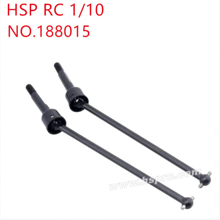 HSP 1/10 94166 94155 Upgrade Parts CVD universal drive shaft 188015 black