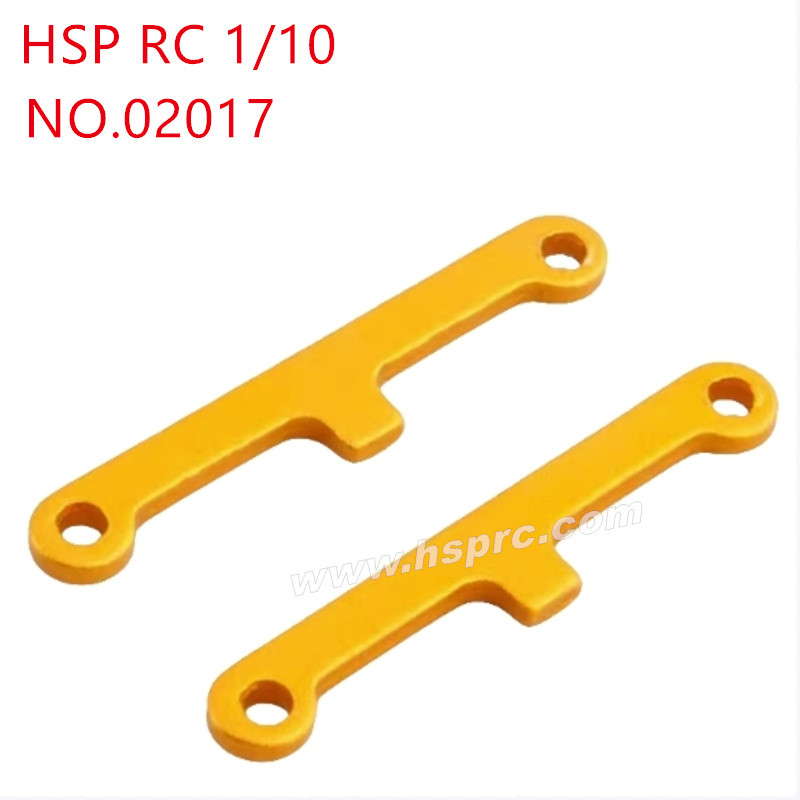 HSP 1/10 94101 94102 94105 Parts Front hem arm stiffener 02017 yellow HSP 1/10 94101 94102 94105 Parts Front hem arm stiffener 02017 yellow