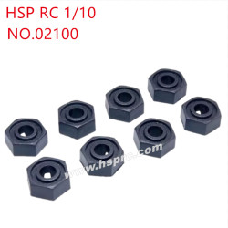 HSP 1/10 RC Car Parts Hexagonal wheel seat 02100
