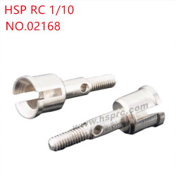 HSP 1/10 94122 94166 Parts Metal wheel shaft 02168 silver
