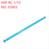 HSP 1/10 RC Car Parts Metal drive shaft 03003 blue