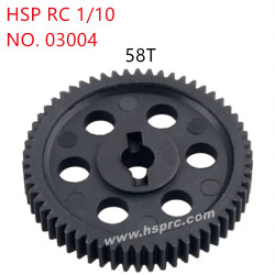 HSP 1/10 RC Car Parts Reduction gear 58T 03004
