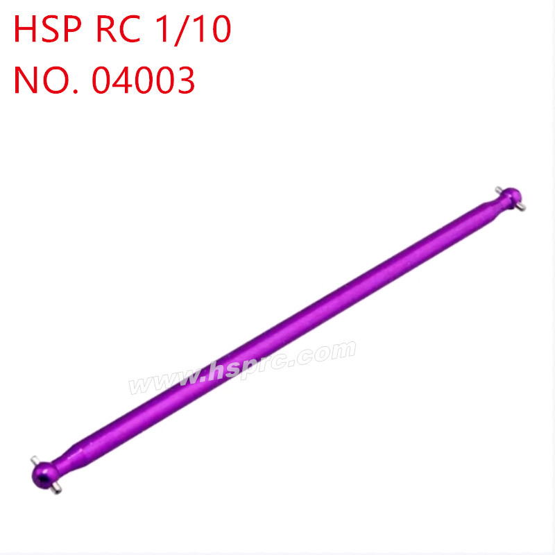 HSP 1/10 94107 94111 94124 Parts Metal drive shaft 04003 purple HSP 1/10 94107 94111 94124 Parts Metal drive shaft 04003 purple