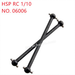 HSP 1/10 94105 94106 94120 Parts Dog bone drive shaft 76mm 06006 black