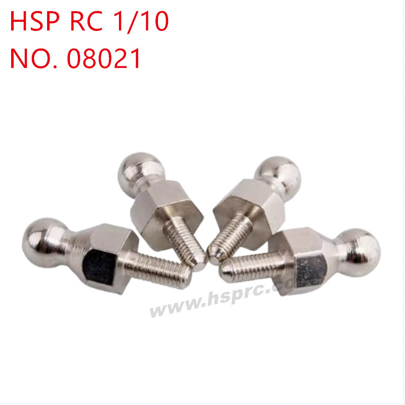 HSP 1/10 94108 94110 94109 Parts Shock-proof ball head screws 08021