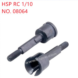 HSP 1/10 94188 Parts Metal wheel shaft 08064 black