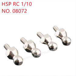 HSP 1/10 94188 Parts Metal shock absorber ball head 08072