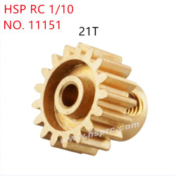 HSP 1/10 RC Car Parts Motor gear 21T 11151